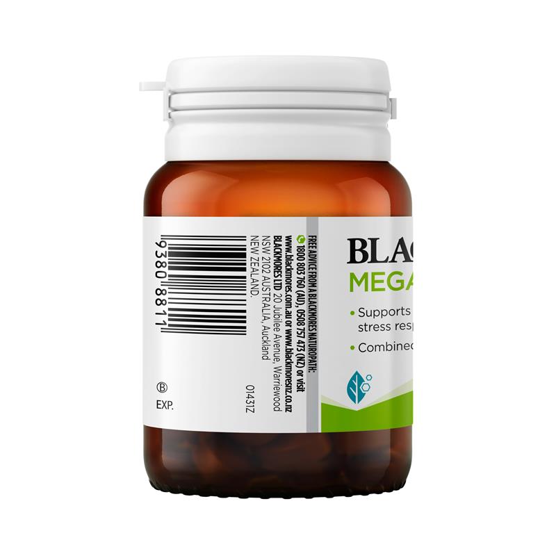Blackmores Mega B Complex Energy Support Vitamin B12 31 Viên