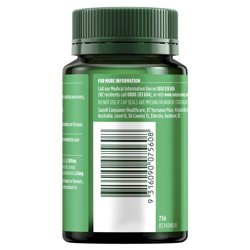 Nature's Own Ginkgo Biloba 2000mg 100 Viên