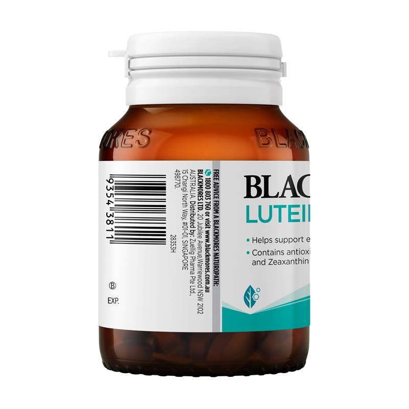 Viên uống bổ mắt Blackmores Lutein Defence Eye Care Vitamin 60 viên