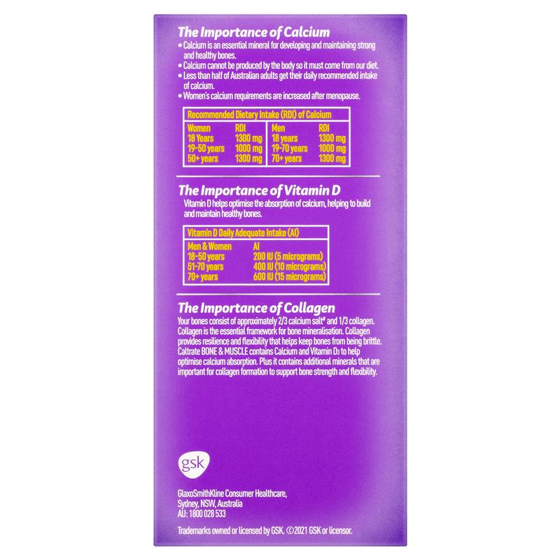 Caltrate Bone and Muscle 60 Tablets
