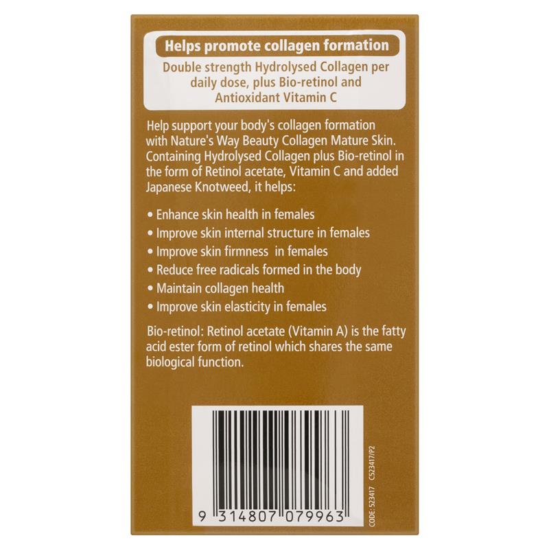 Nature's Way Beauty Collagen Mature Skin 120 Viên