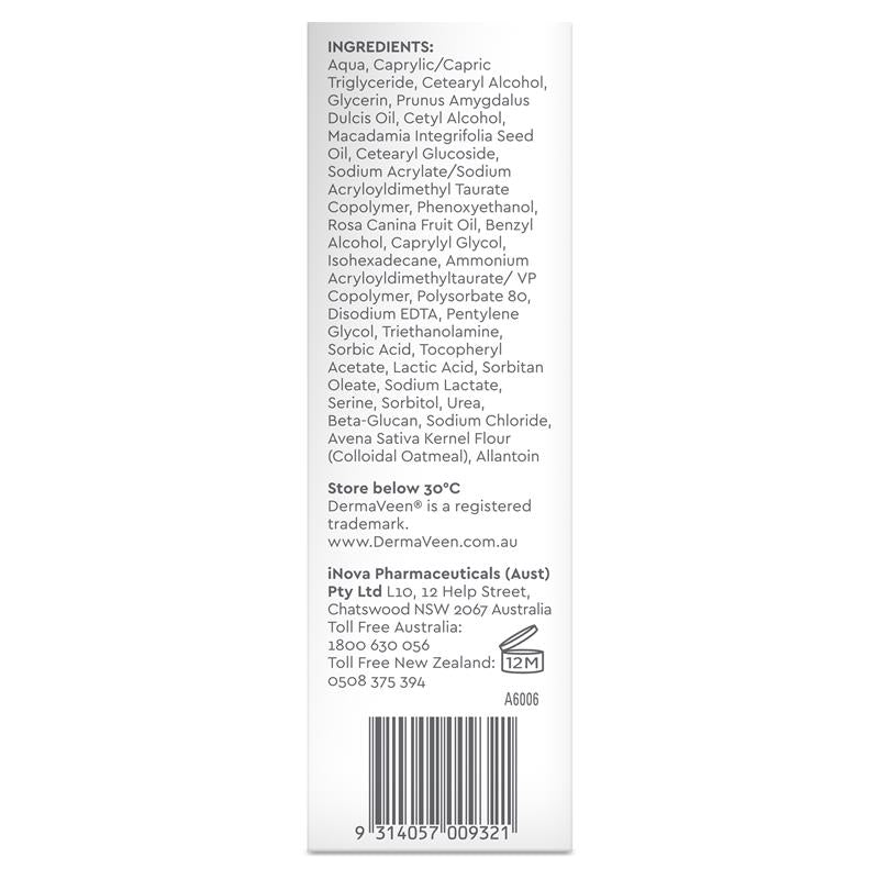 Kem dưỡng ẩm DermaVeen Face Hydrating Moisturiser 75ml