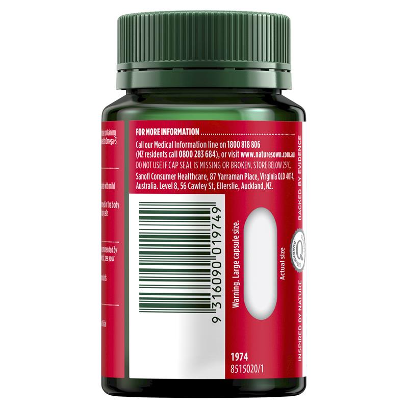 Dầu nhuyễn thể Nature's Own Ultra Krill Oil 1000mg Omega 3 30 viên nang