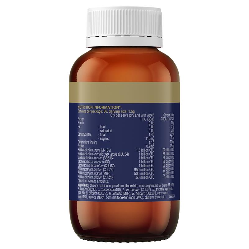 BioCeuticals BabyBiotic 0+ yrs® 100g Dòng tủ lạnh