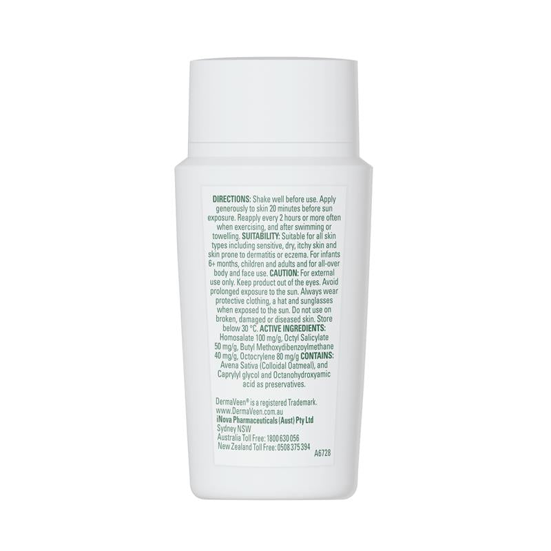 Kem chống nắng DermaVeen Sensitive Sun Invisible Fluid SPF50+ 50ml