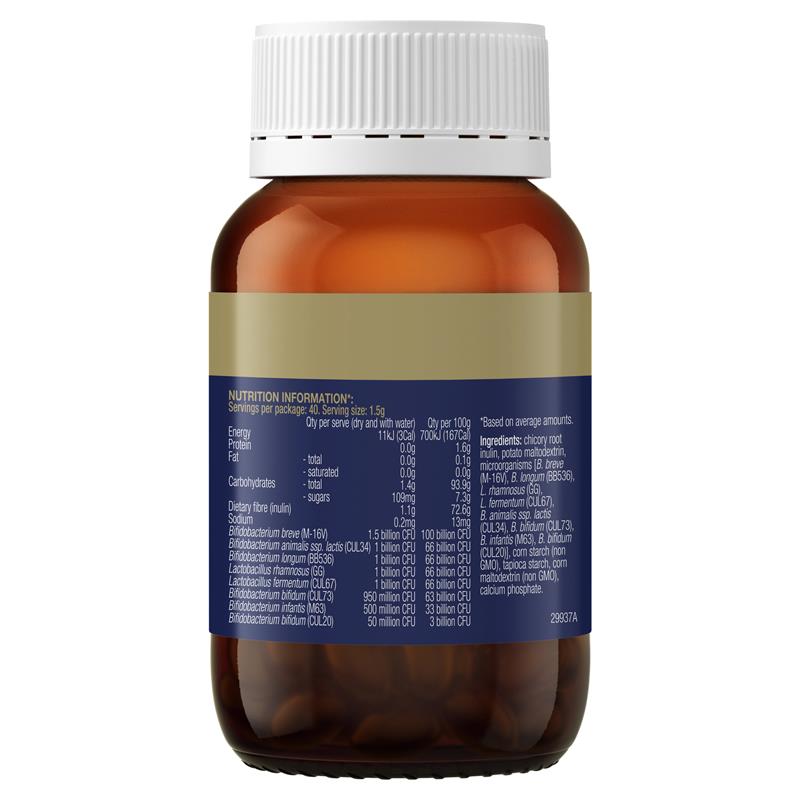BioCeuticals BabyBiotic 0+ yrs® 60g Dòng sản phẩm tủ lạnh công thức mới