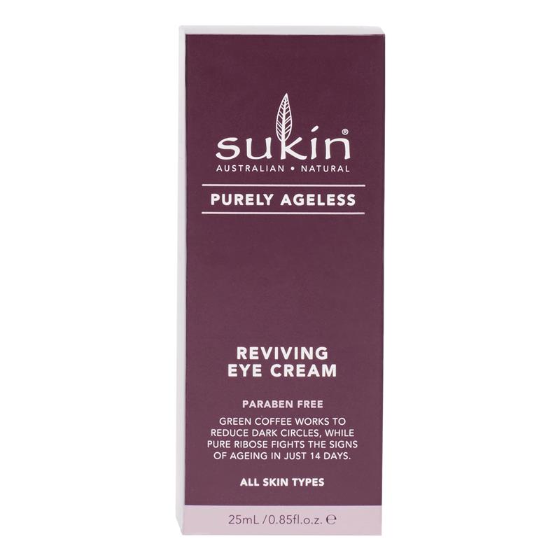 Kem dưỡng mắt Sukin Purely Ageless Reviving 25ml