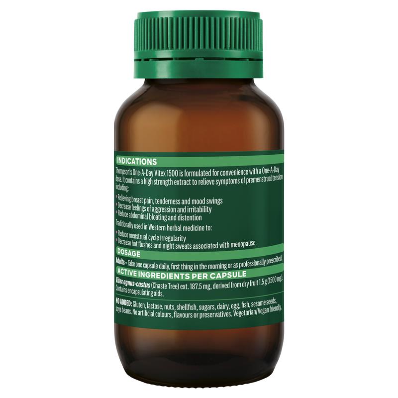 Thompsons One-a-day Vitex 1500mg 60 Capsules