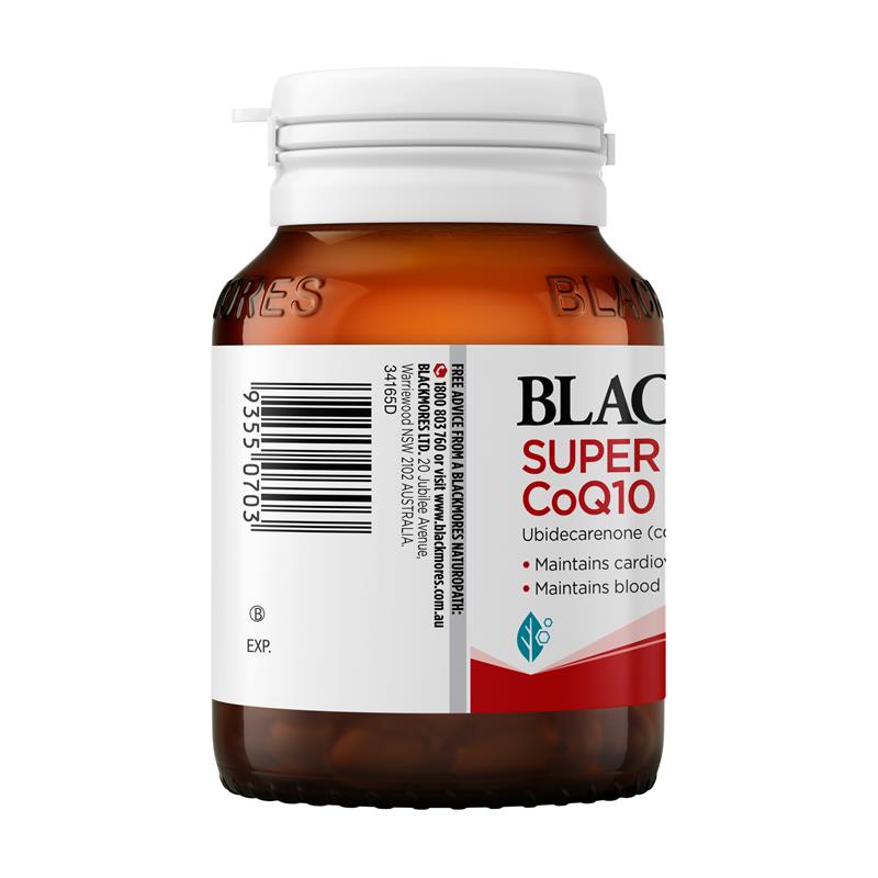 Vitamin hỗ trợ sức khỏe tim mạch Blackmores Super Strength CoQ10 300mg 30 viên