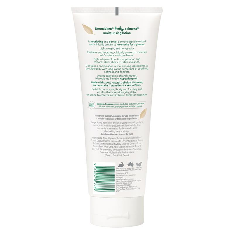 Sữa dưỡng ẩm DermaVeen Baby Calmexa 250ml