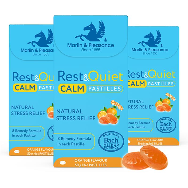 Martin & Pleasance Rest & Quiet Calm Pastilles Orange 50g