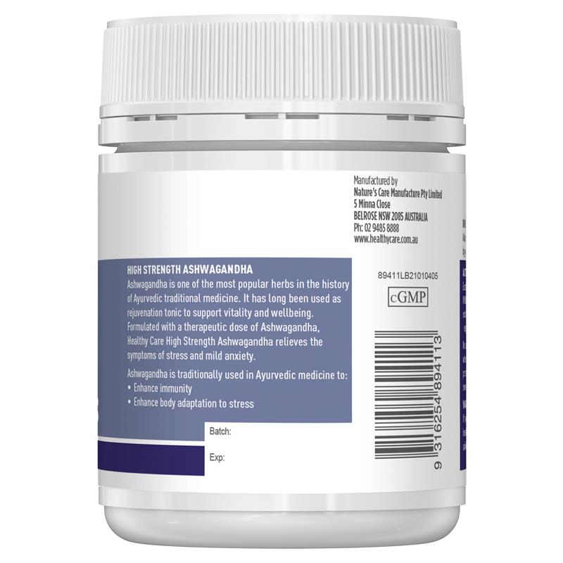 Healthy Care 高强度南非醉茄 60 片