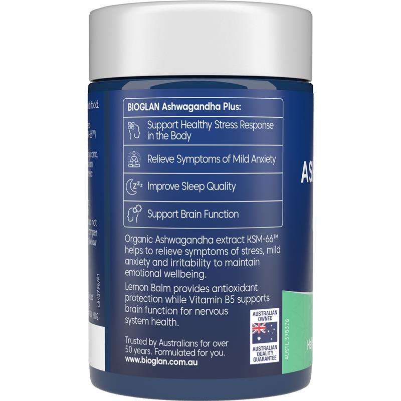 Bioglan 南非醉茄 Plus 60 片