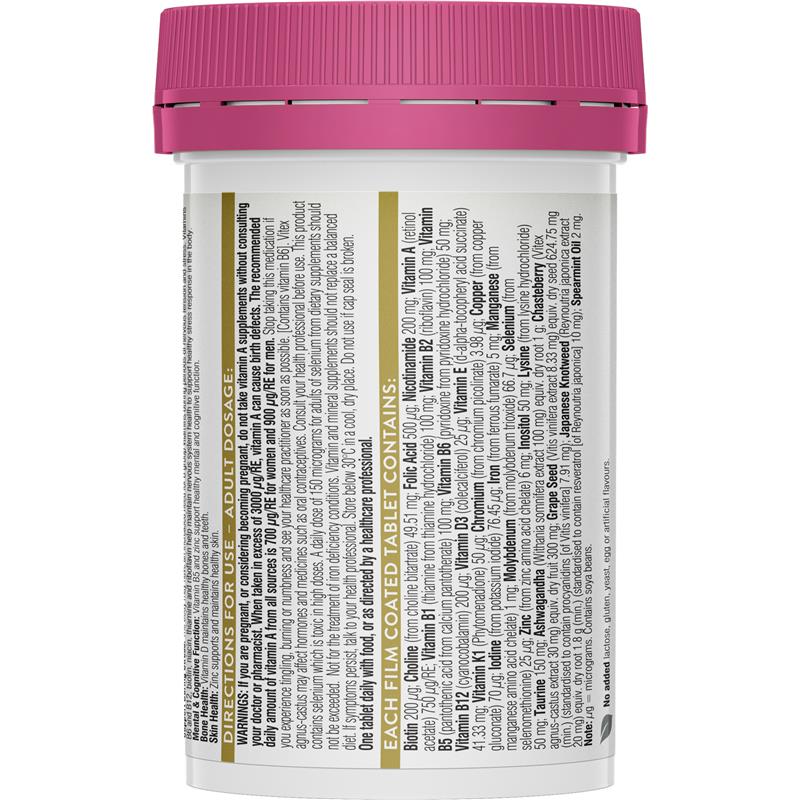 Swisse Women's Ultivite Power Multivitamin 40 Tablets