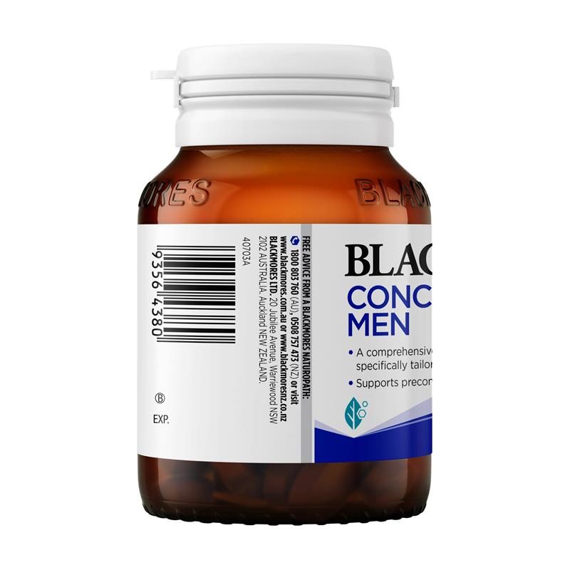 Vitamin hỗ trợ năng lượng cho nam giới Blackmores Conceive Well 28 viên