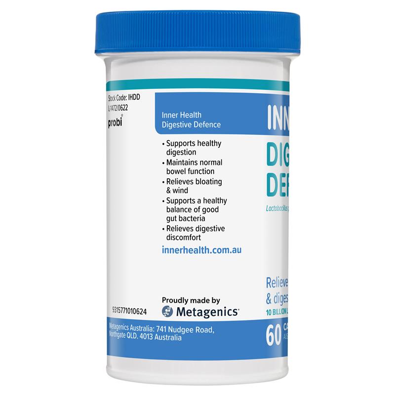 Inner Health Digestive Defence Probiotic 60 Capsules
