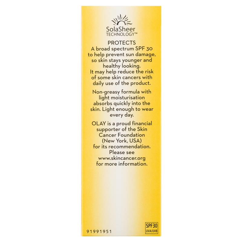 Sữa dưỡng ẩm Olay Complete Defence Daily UV dành cho da nhạy cảm SPF 30 75mL