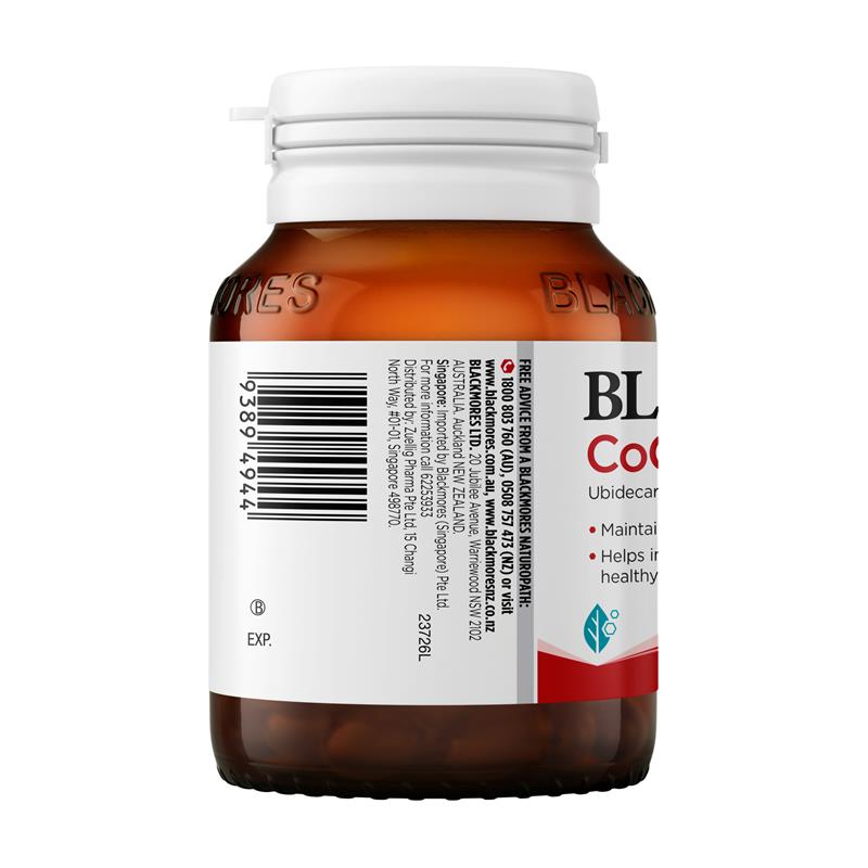 Blackmores CoQ10 150mg Vitamin cho sức khỏe tim mạch 30 viên nang