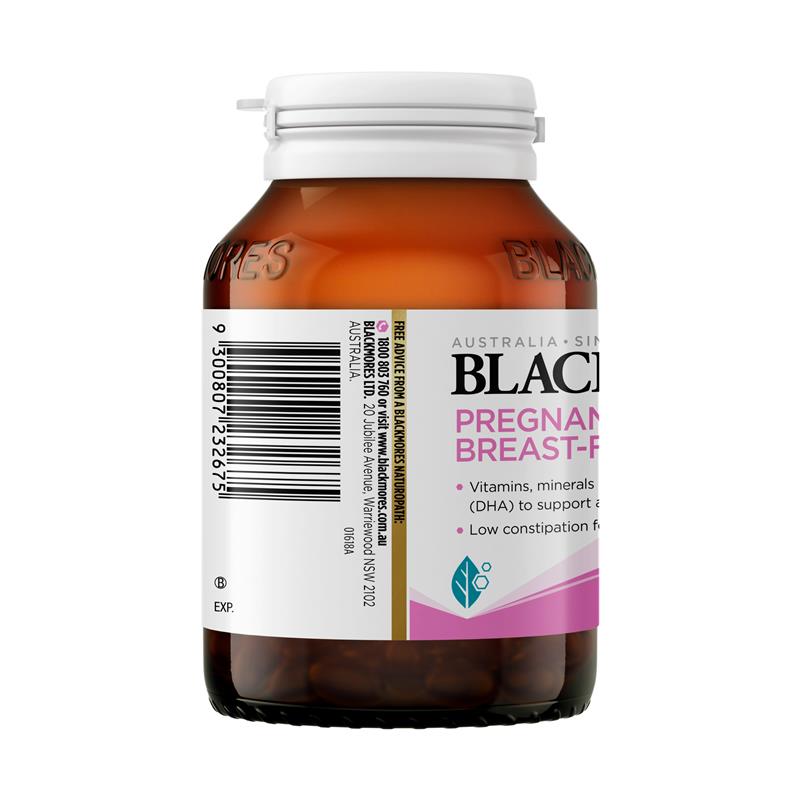 Vitamin Blackmores cho bà bầu và cho con bú Gold 60 viên