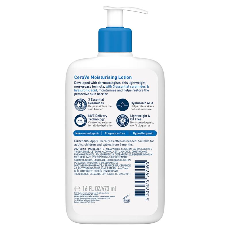 Sữa dưỡng ẩm hằng ngày CeraVe 473ml