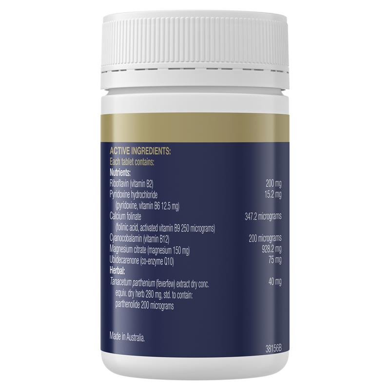 BioCeuticals 偏头痛护理 120 片