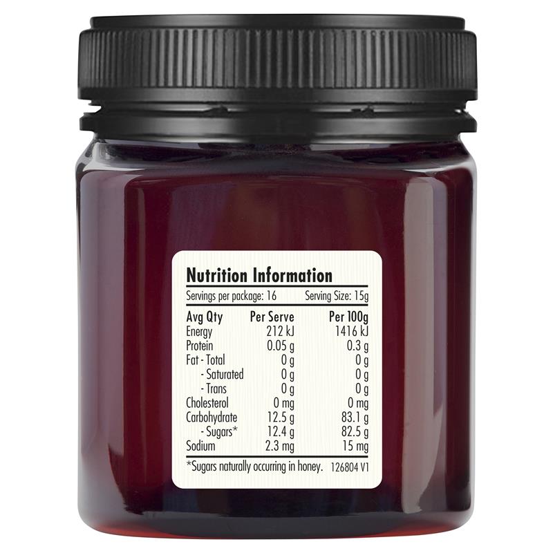 Barnes Naturals Australian Manuka Honey 250g MGO 550+