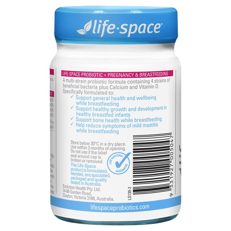 Life-Space 益生菌+孕期和哺乳期 50 粒胶囊