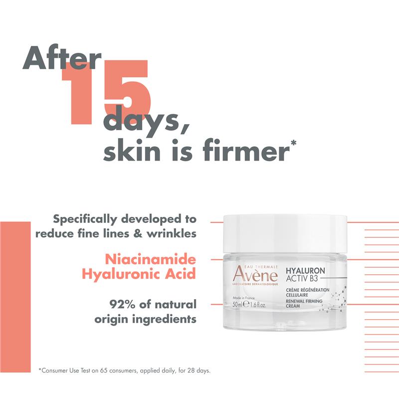 Kem dưỡng da săn chắc Avene Hyaluron Activ B3 Renewal 50ml