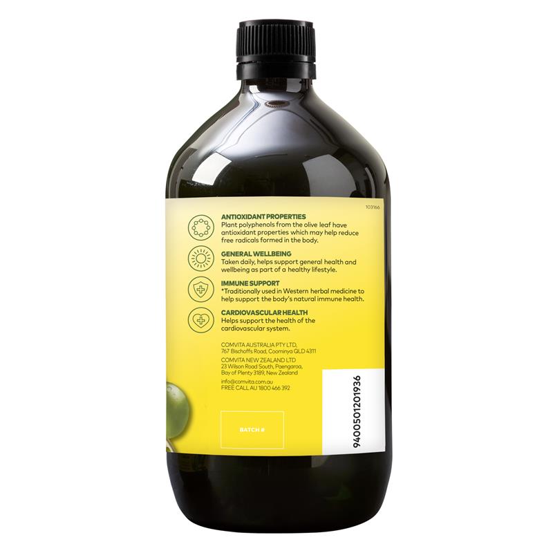 Chiết xuất lá ô liu Comvita Natural/ Original 1 lít