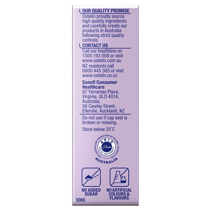 Ostelin Vitamin D Infant Drops - D3 for Kids Bone Health + Immune Support - 2.4mL