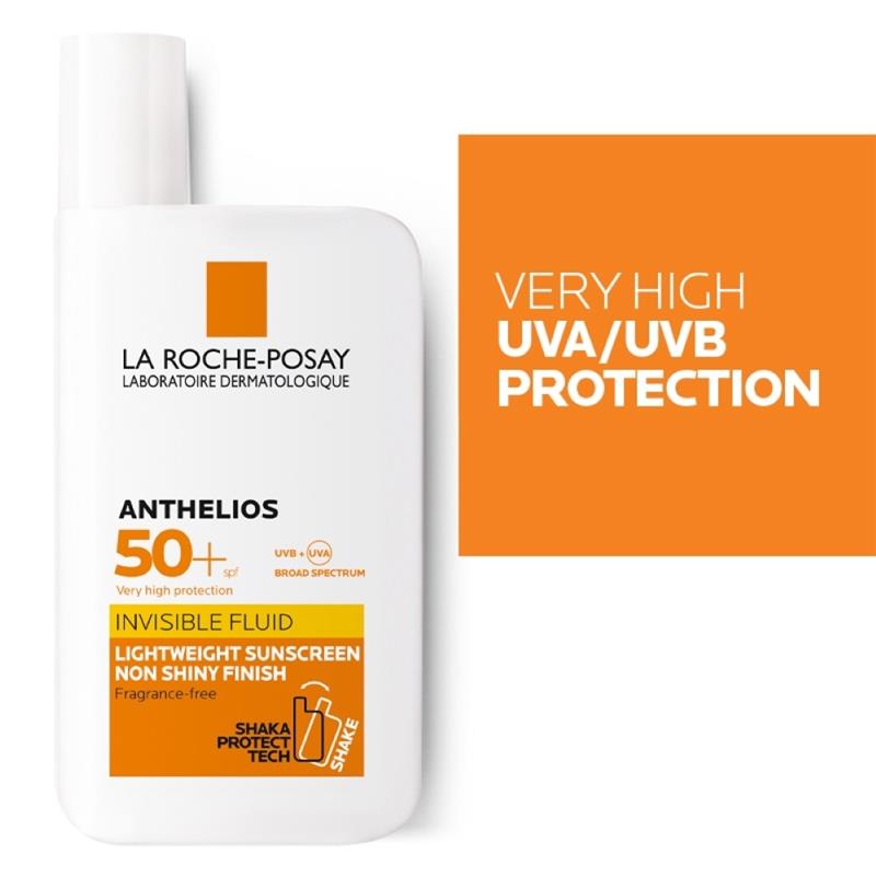 Kem chống nắng La Roche Posay Anthelios Invisible Fluid SPF 50+ 50ml