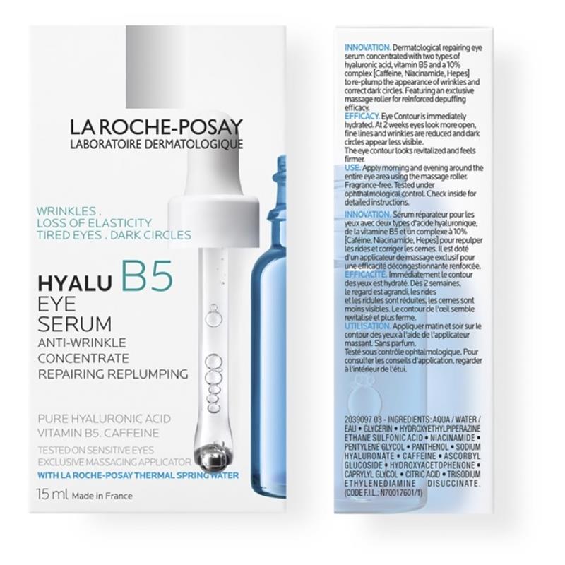 Tinh Chất Dưỡng Mắt La Roche Posay Hyalu B5 15ml