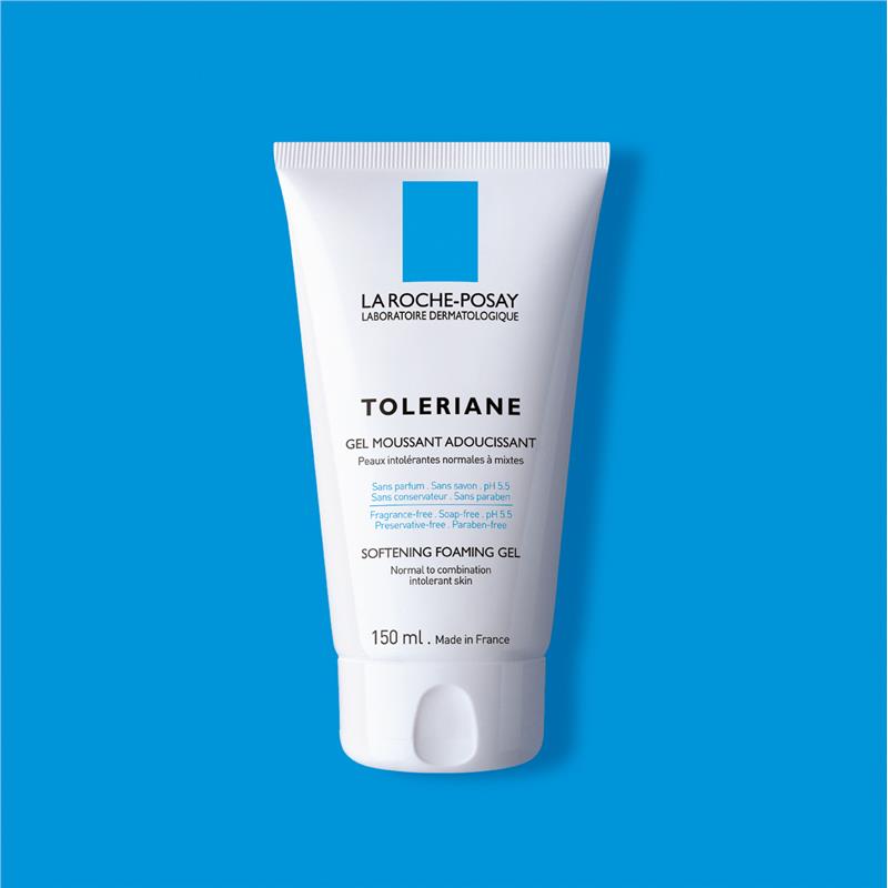 Sữa rửa mặt dạng gel tạo bọt làm mềm da Toleriane của La Roche-Posay 150mL