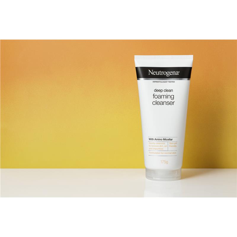 Sữa rửa mặt tạo bọt làm sạch sâu Neutrogena 175g
