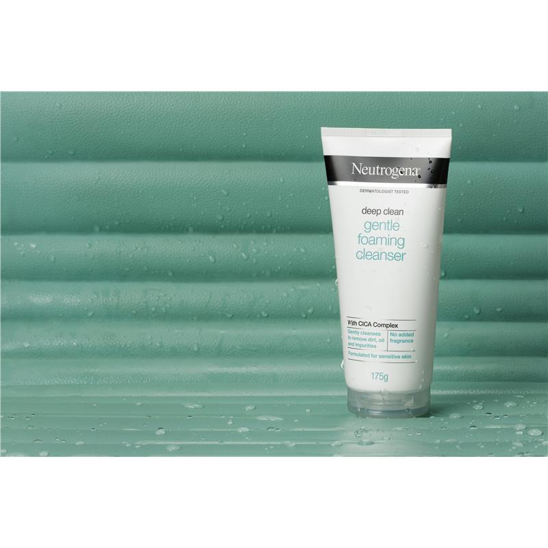 Sữa rửa mặt tạo bọt dịu nhẹ Neutrogena Deep Clean 175g