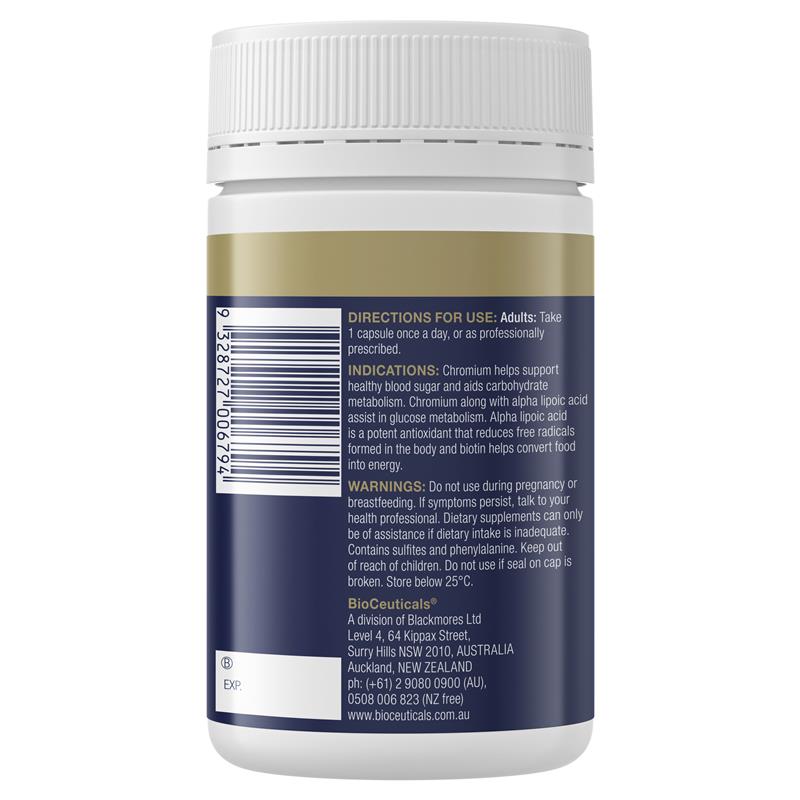 BioCeuticals GlucoFactors Forte 120粒胶囊