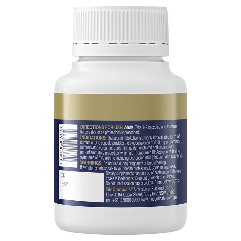 BioCeuticals Theracurmin BioActive 60粒胶囊