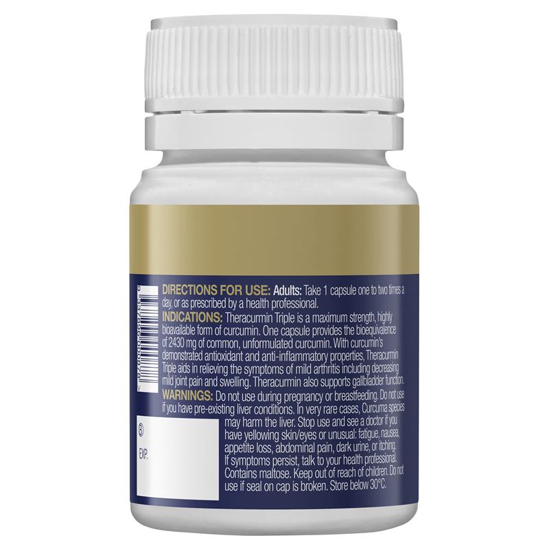 BioCeuticals Theracurmin Triple 30粒胶囊