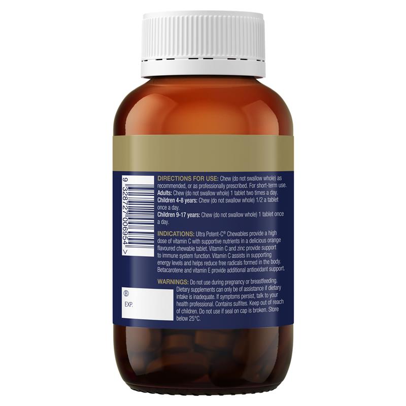 BioCeuticals 超强效维生素C®咀嚼片 60 片