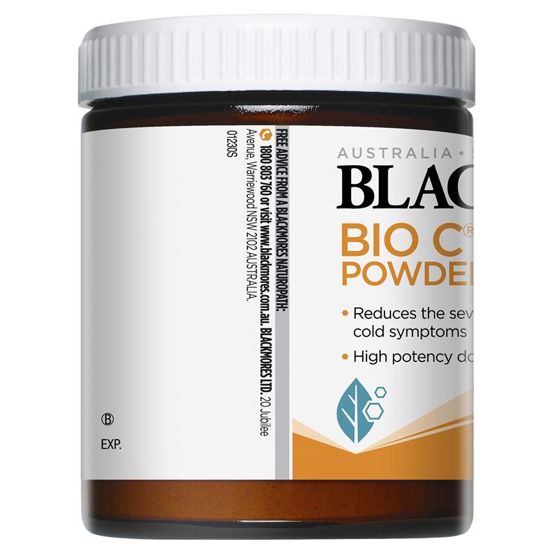 Bột hỗ trợ miễn dịch Blackmores Bio C Vitamin C 125g