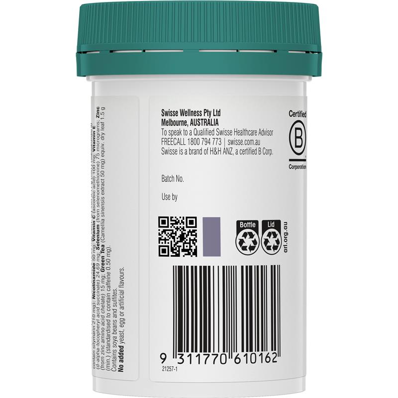 Swisse Beauty Acne Support 60 Tablets