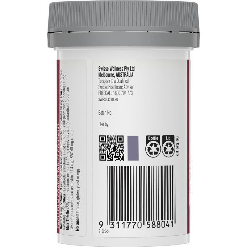 Swisse Ultiboost 护发护肤护甲片+ 60 片