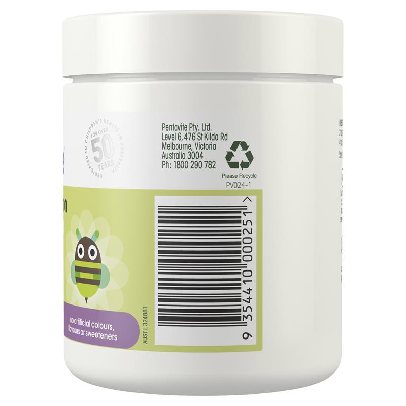 Pentavite Multivitamin + Iron Kids 60 viên nhai
