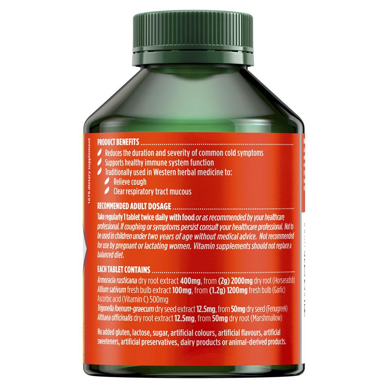 Viên uống Nature's Own Triple Strength Garlic + C Horseradish 200 viên Kích thước độc quyền