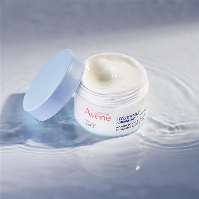 Avene Hydrance 保湿睡眠面膜 50ml - 适合缺水肌肤的夜间保湿霜