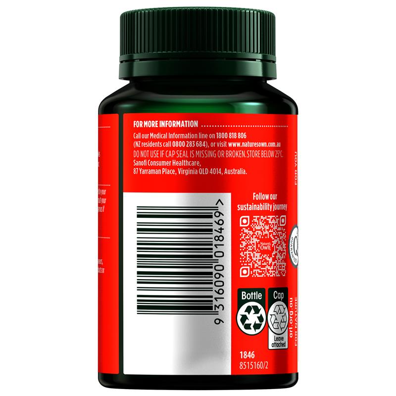 Viên kẽm cường độ cao Nature's Own 30mg 120 viên