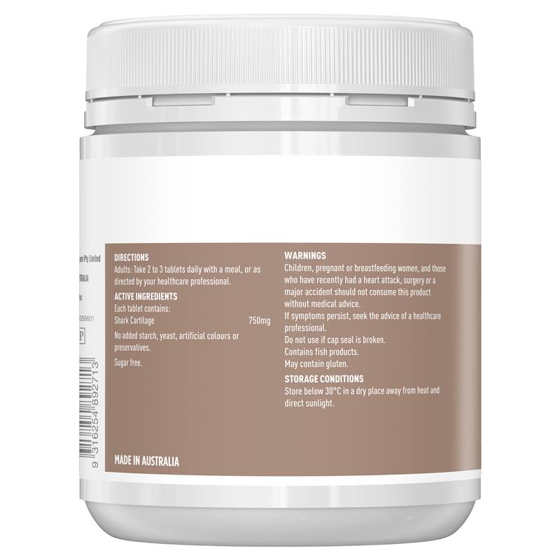 Healthy Care Shark Cartilage 750mg 200 Viên