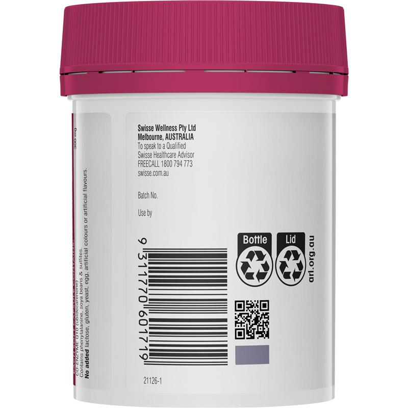 Swisse CoQ10 300mg 90 Capsules
