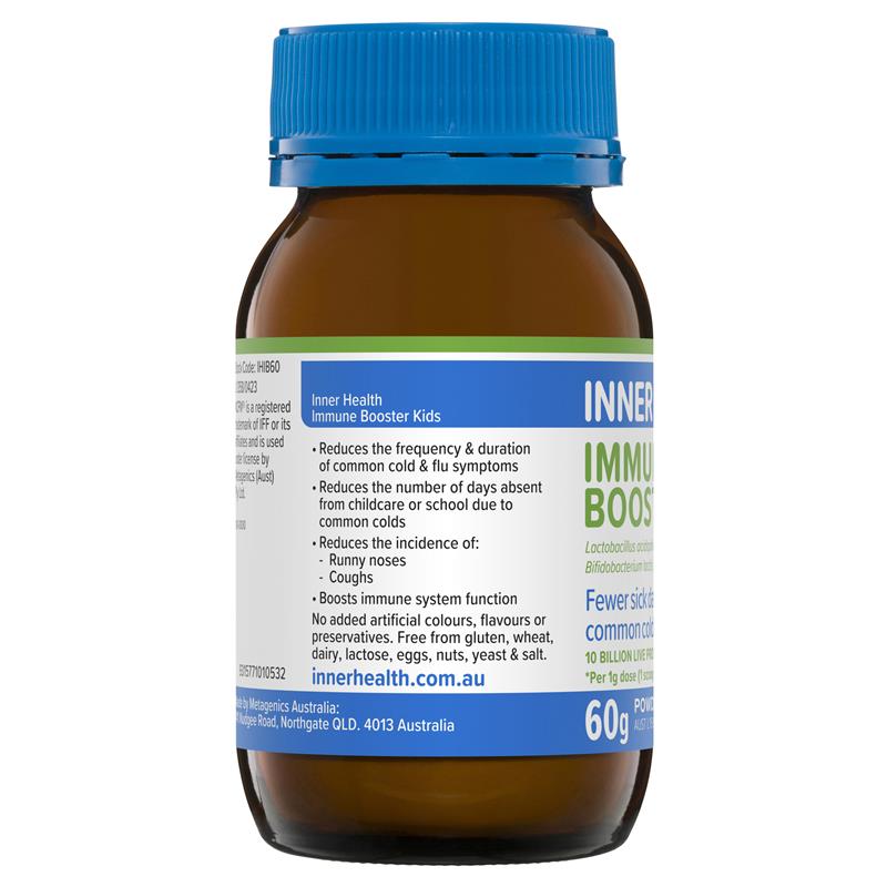 Inner Health Immune Booster Kids Probiotic 60g Powder Fridge Line