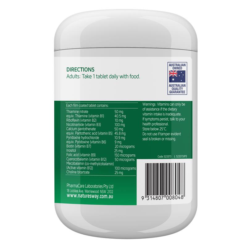 Viên uống Nature's Way Mega B Executive Stress 200 viên